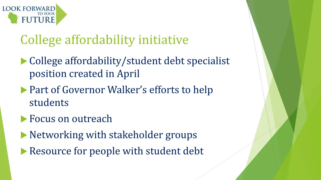 college affordability initiative