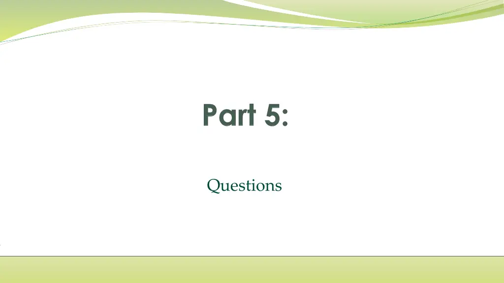 questions