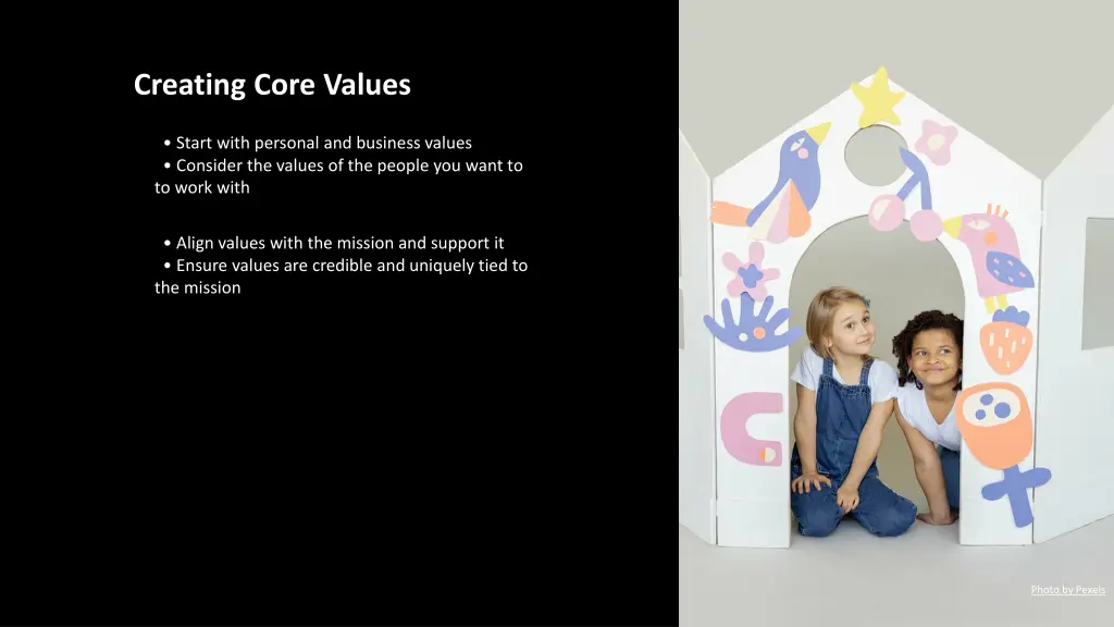 creating core values
