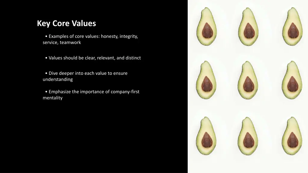 key core values