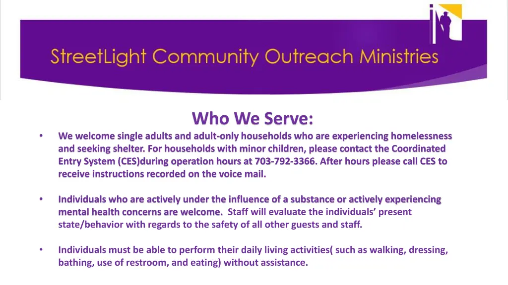 who we serve