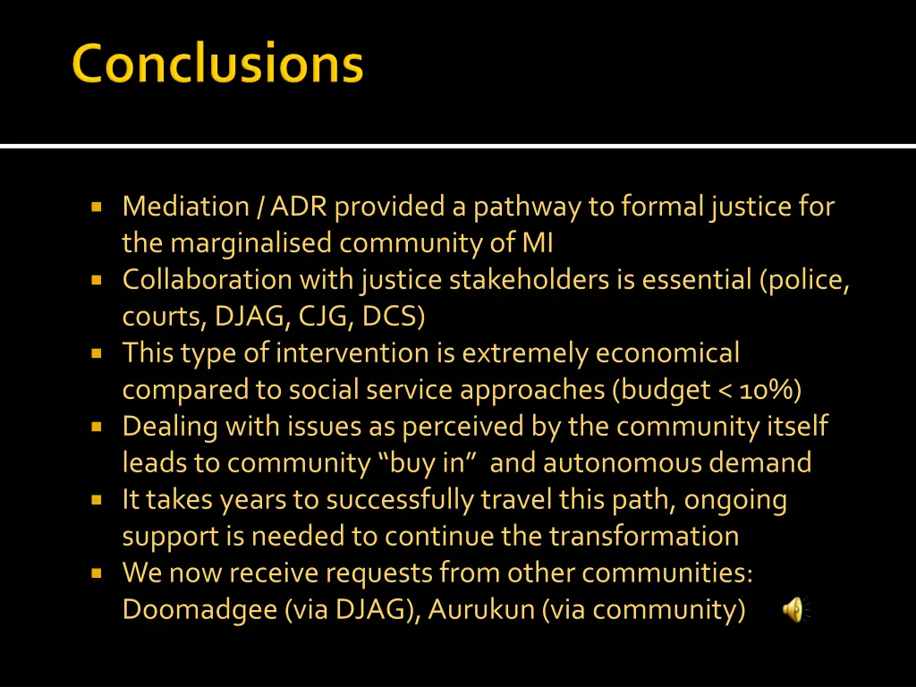 mediation adr provided a pathway to formal
