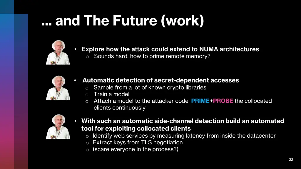 and the future work