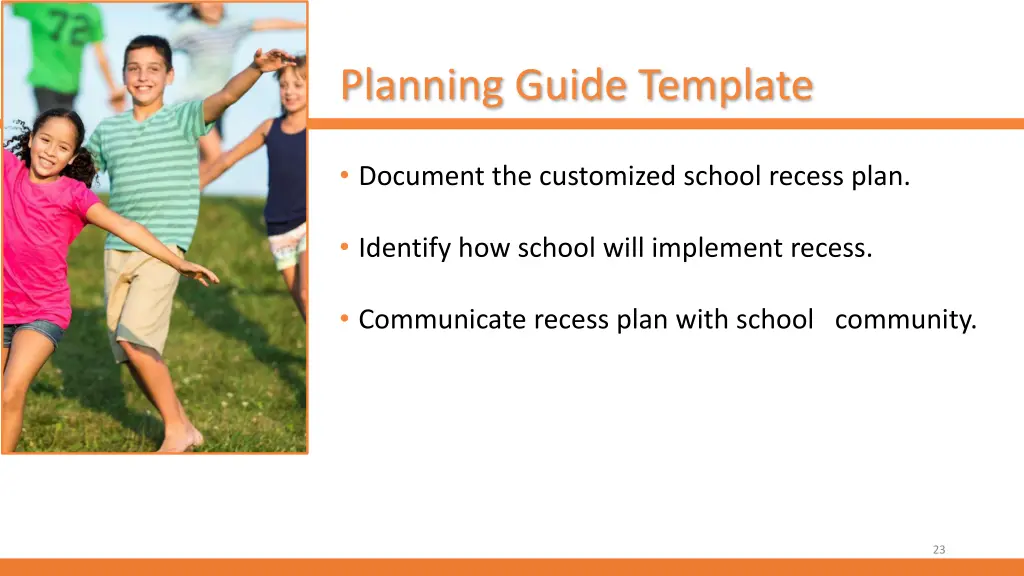planning guide template