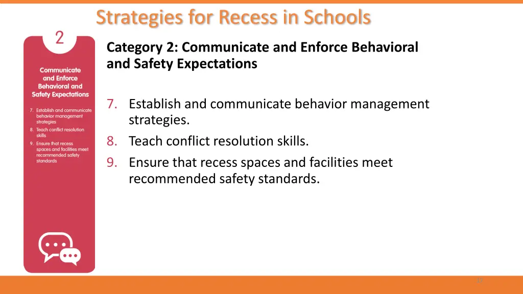 strategies for recess in schools 2
