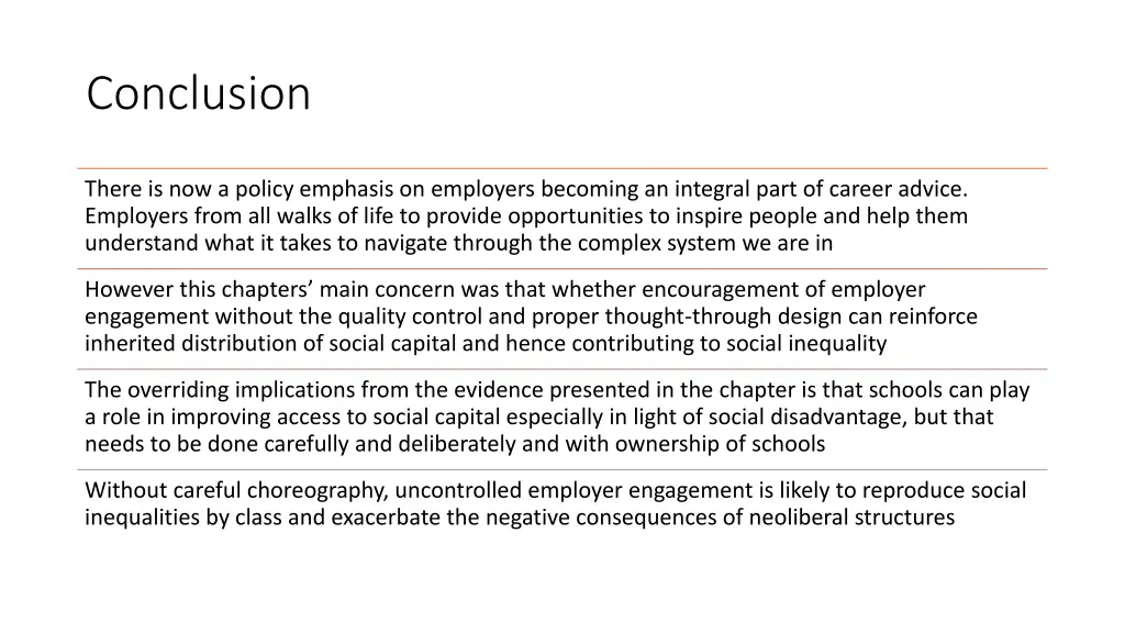 conclusion