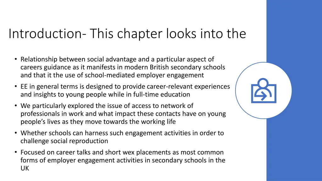 introduction this chapter looks into the