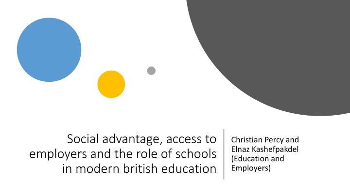 social advantage access to employers and the role