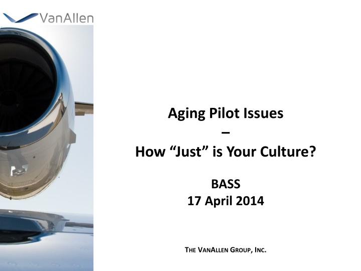 aging pilot issues how just is your culture