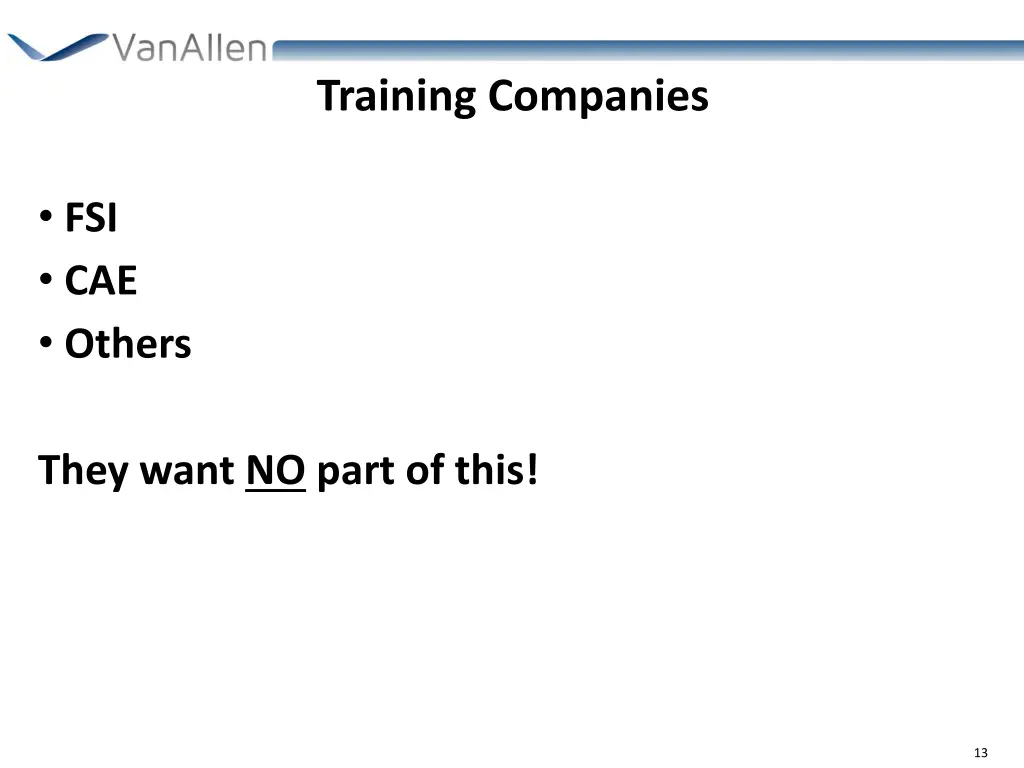 training companies