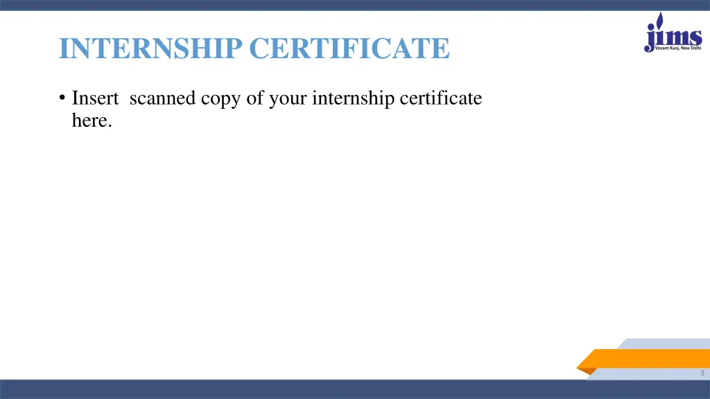 internship certificate