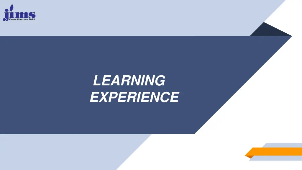 learning experience