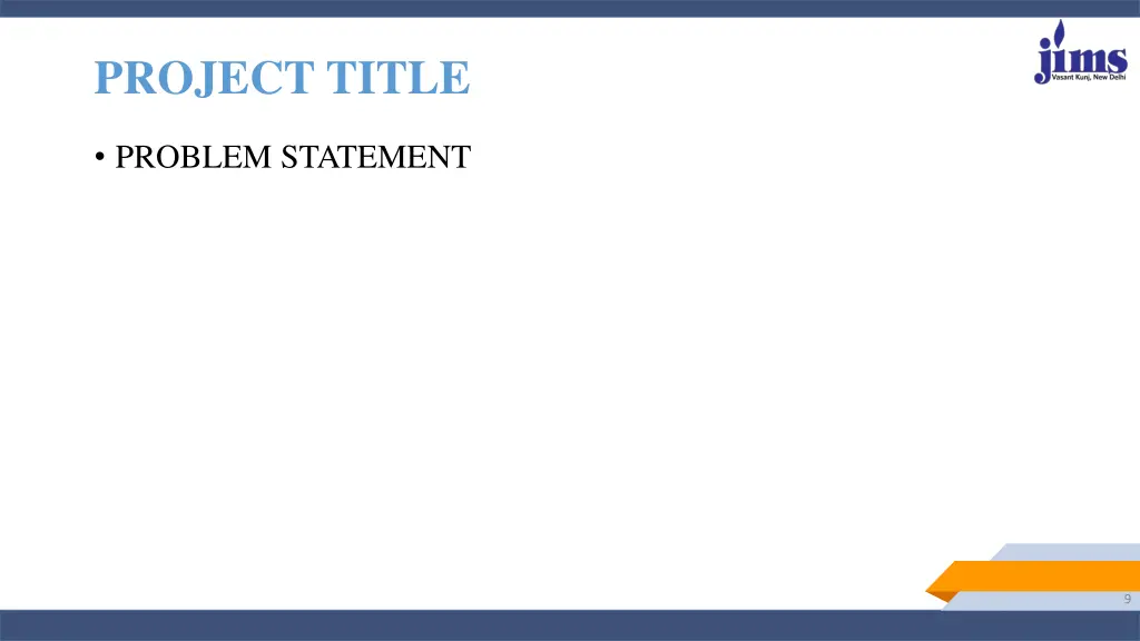 project title