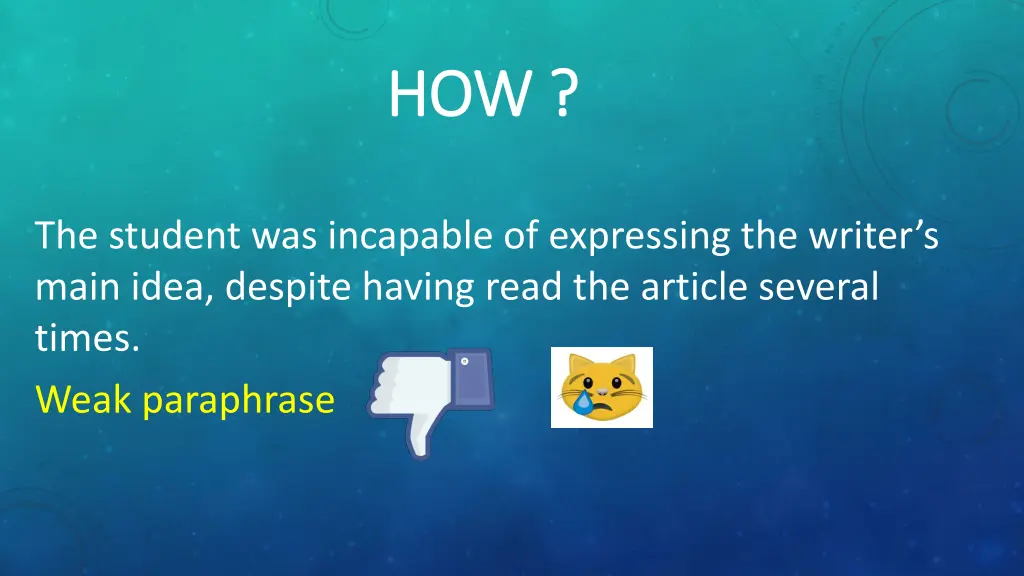 how how 5