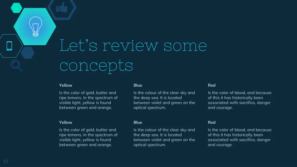 let s review some concepts