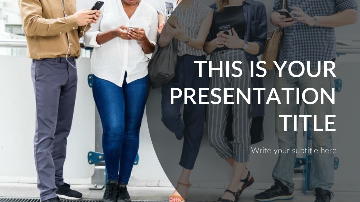 this is your presentation