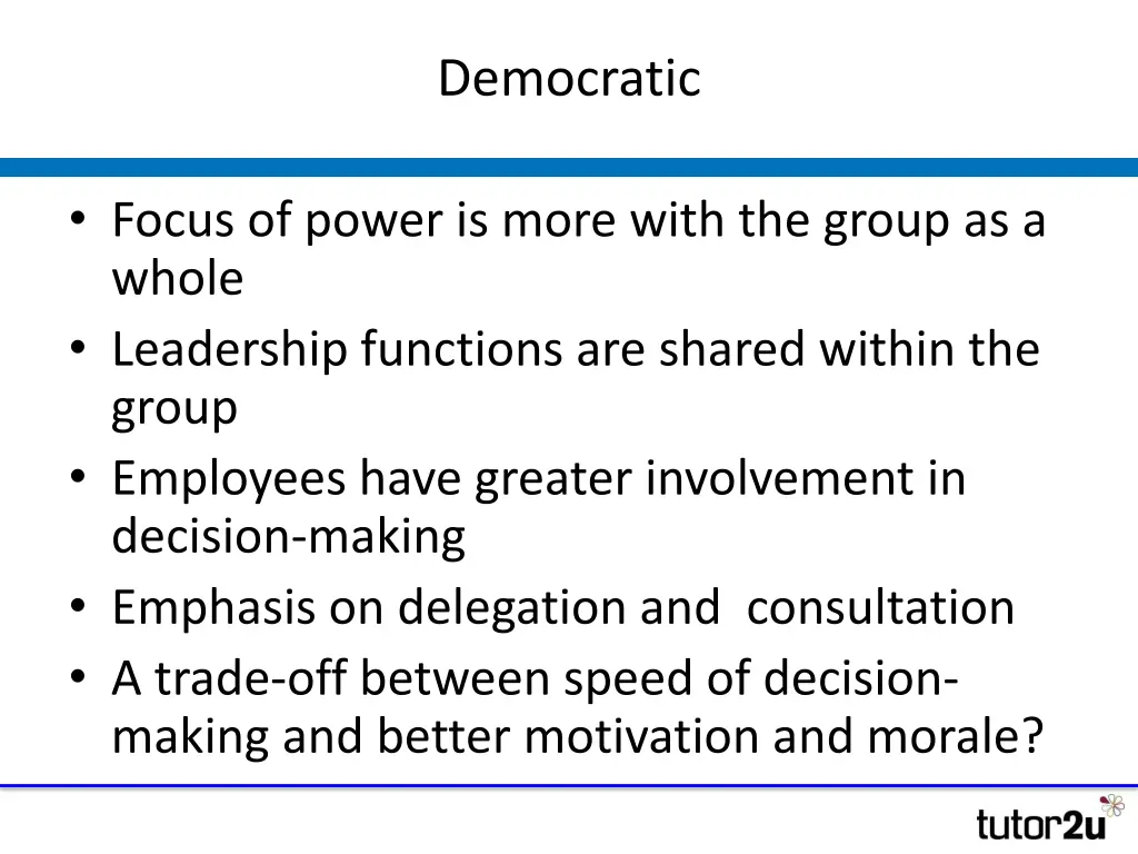 democratic