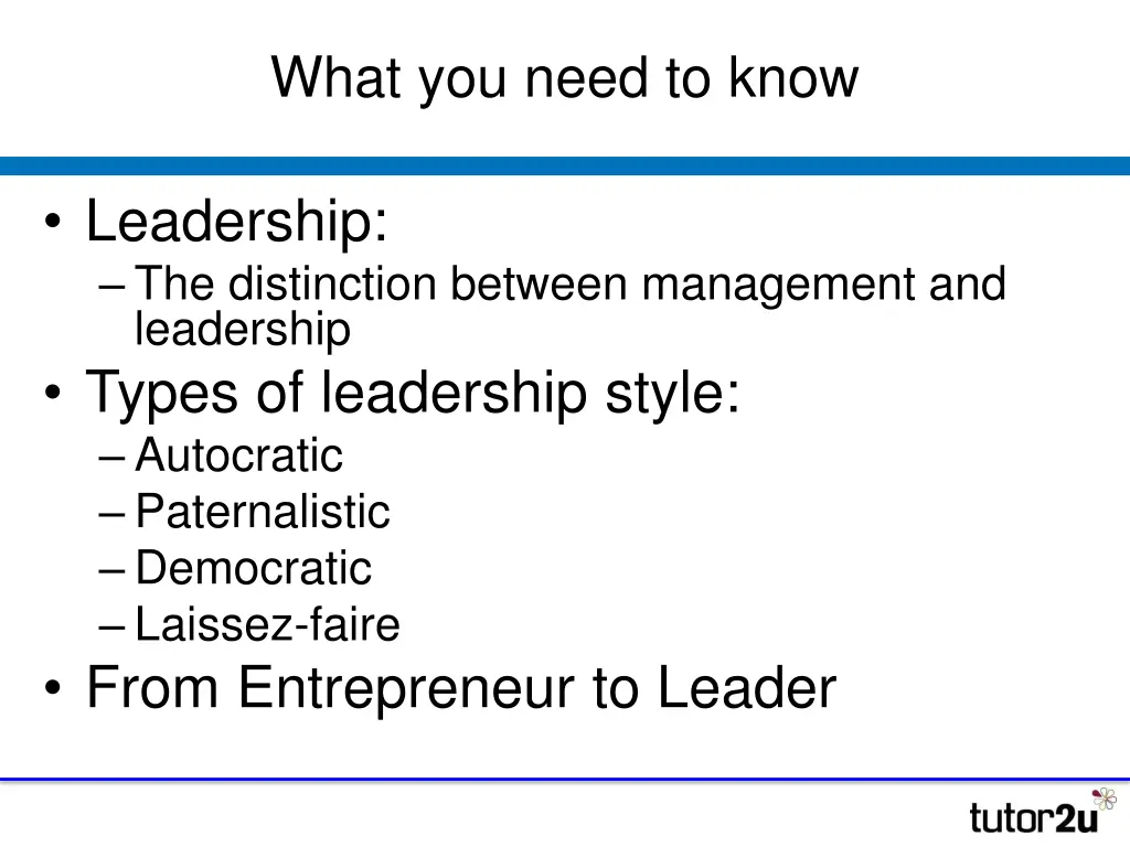 what you need to know