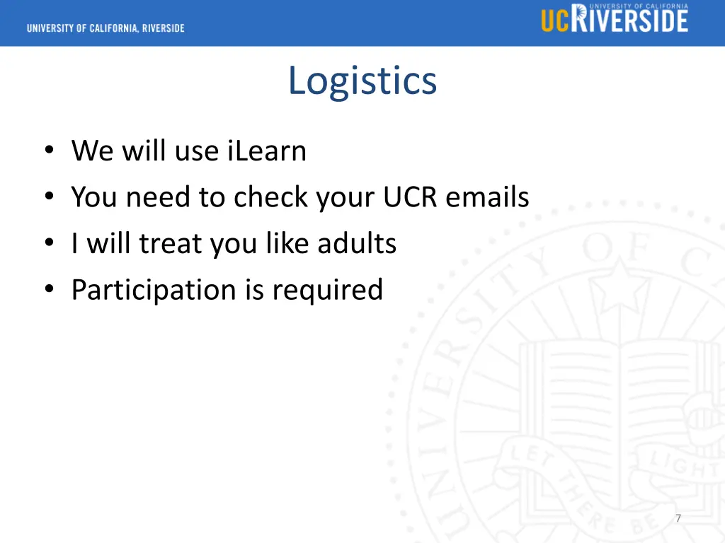 logistics