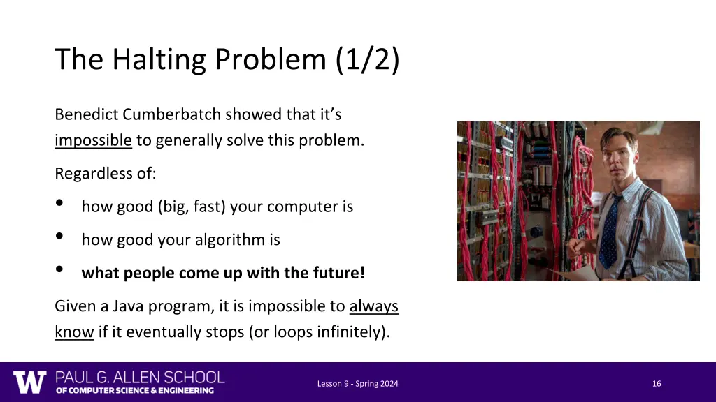 the halting problem 1 2