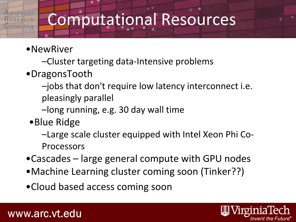 computational resources