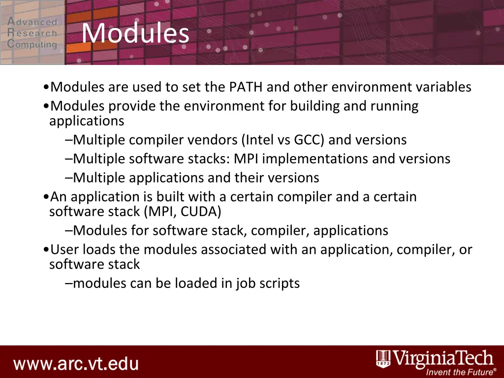 modules
