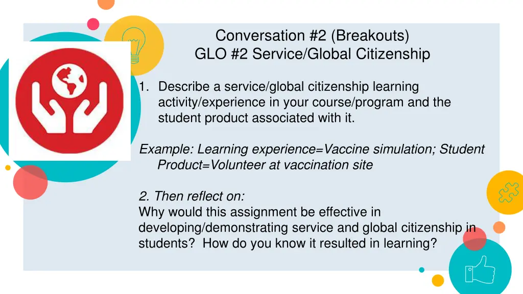 conversation 2 breakouts glo 2 service global