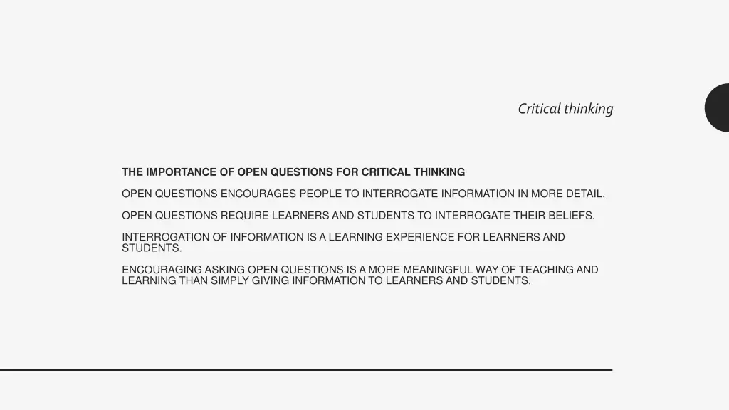 critical thinking 3
