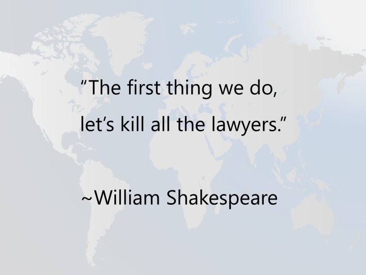 the first thing we do let s kill all the lawyers