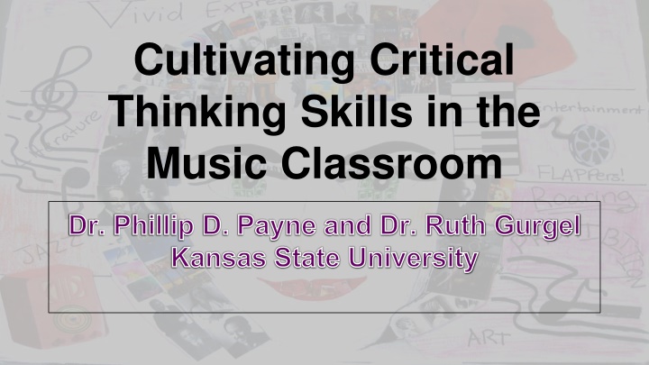 cultivating critical thinking skills in the music