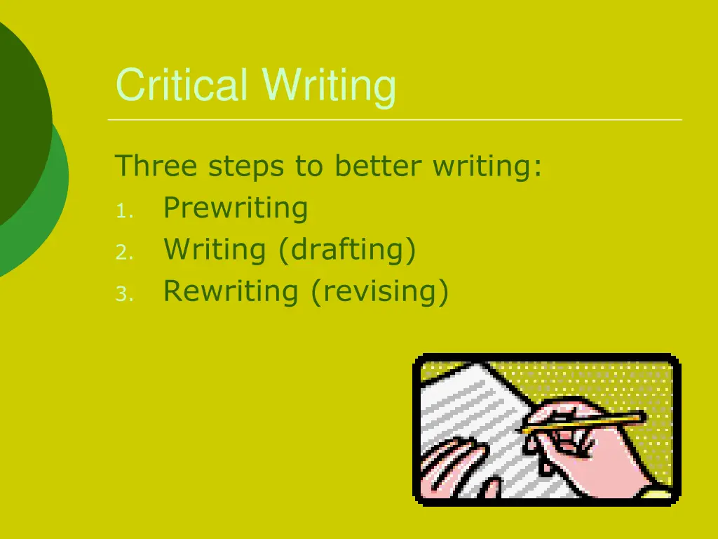 critical writing