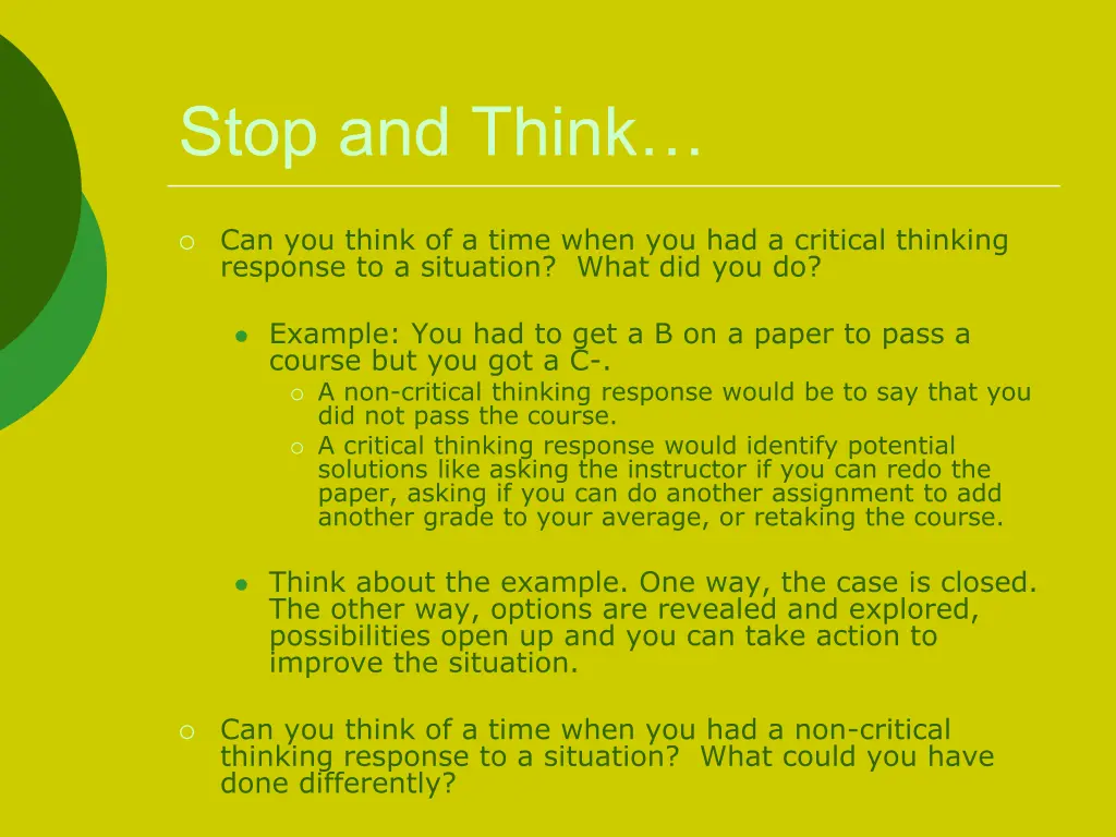 stop and think 1