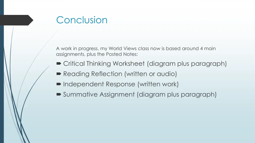 conclusion