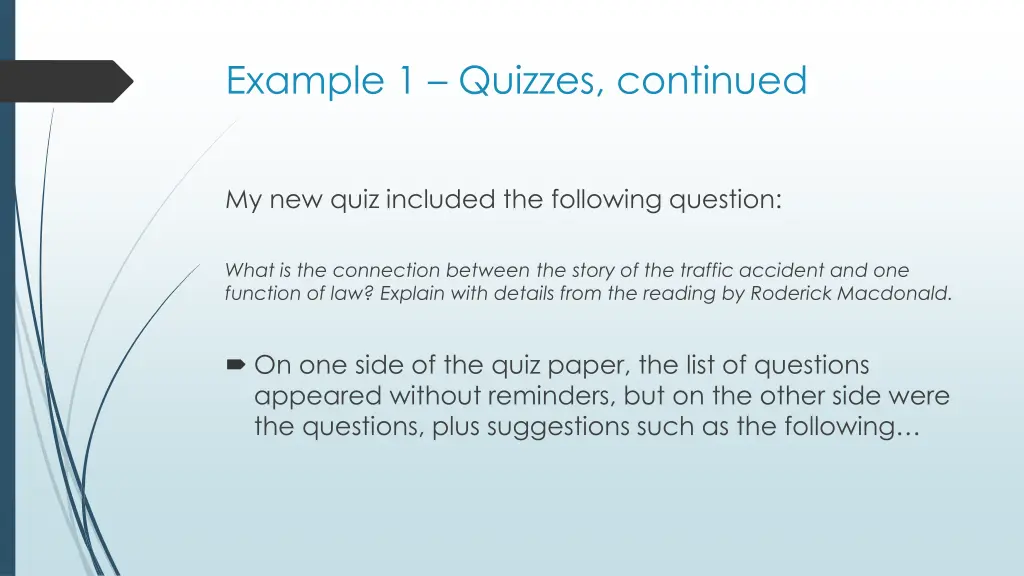 example 1 quizzes continued 2
