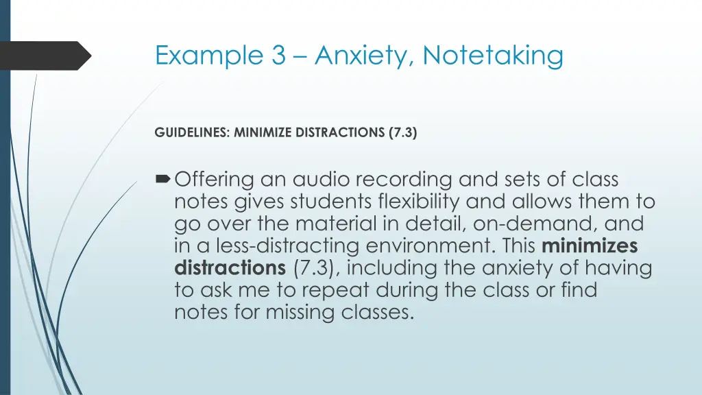 example 3 anxiety notetaking 3