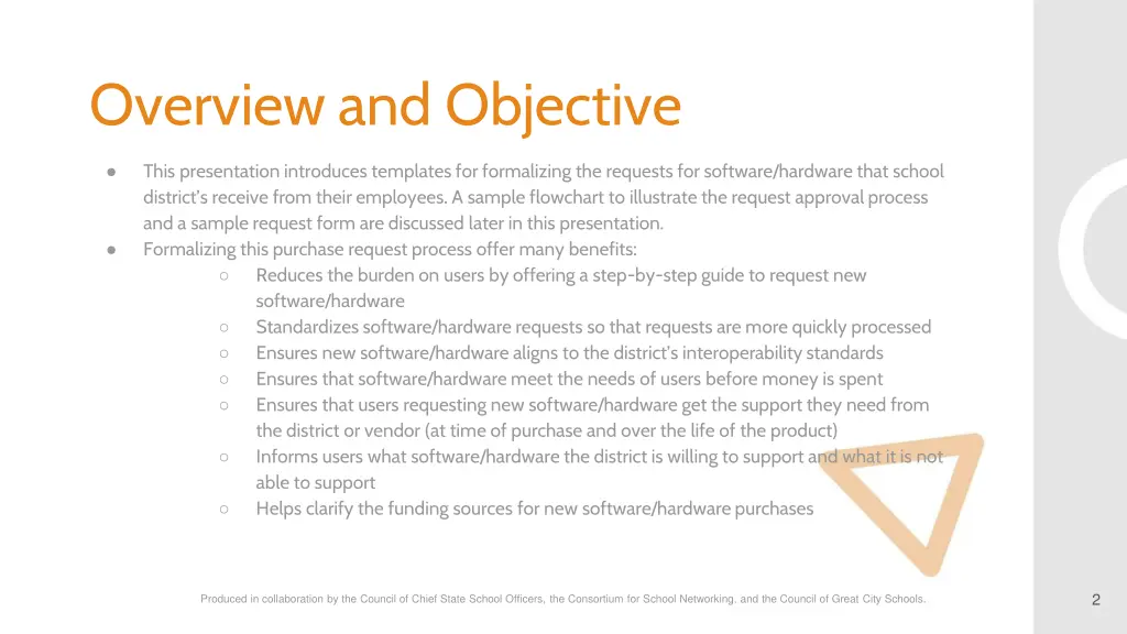 overview and objective