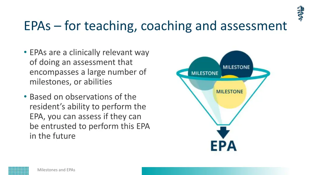 epas for teaching coaching and assessment