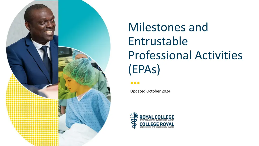 milestones and entrustable professional