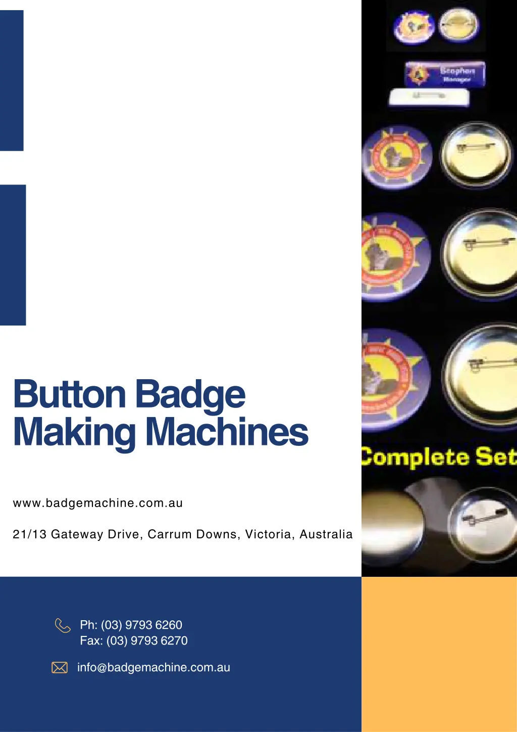 button badge making machines