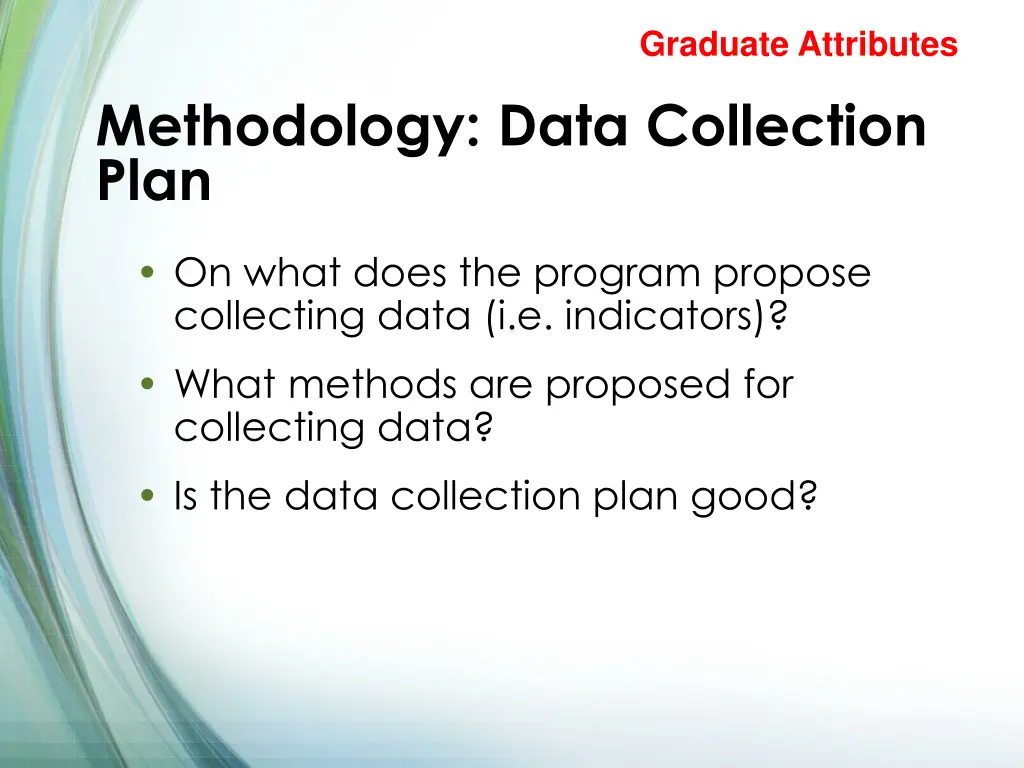 graduate attributes 10