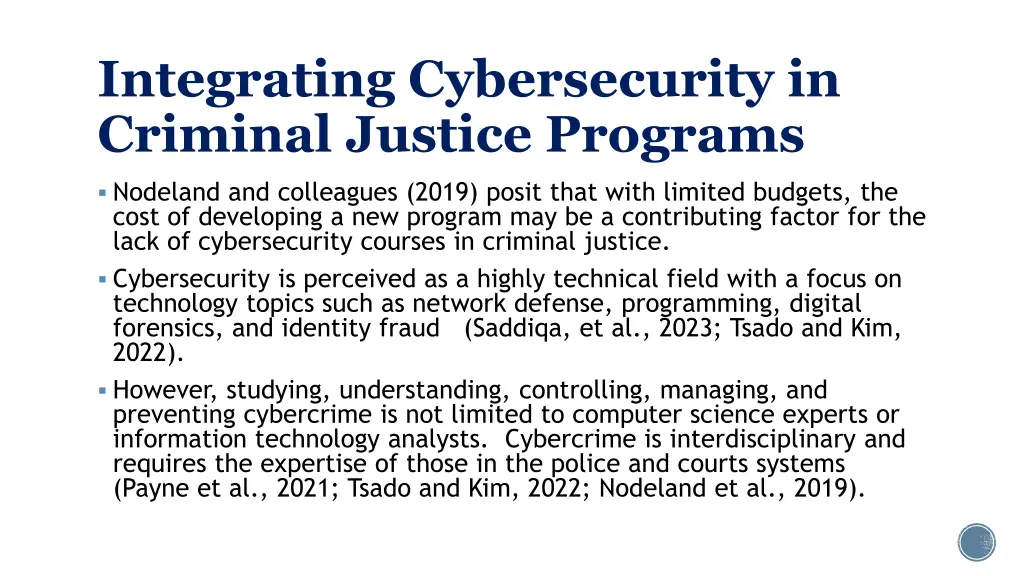 integrating cybersecurity in criminal justice 5