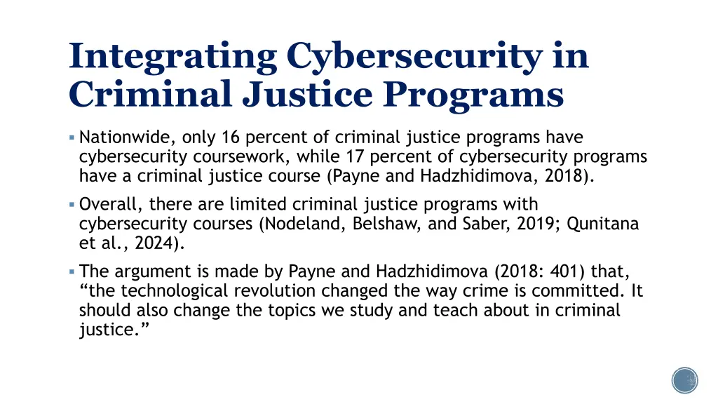 integrating cybersecurity in criminal justice 7