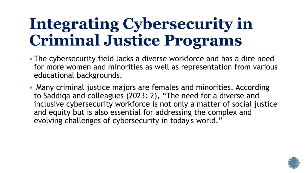 integrating cybersecurity in criminal justice 9