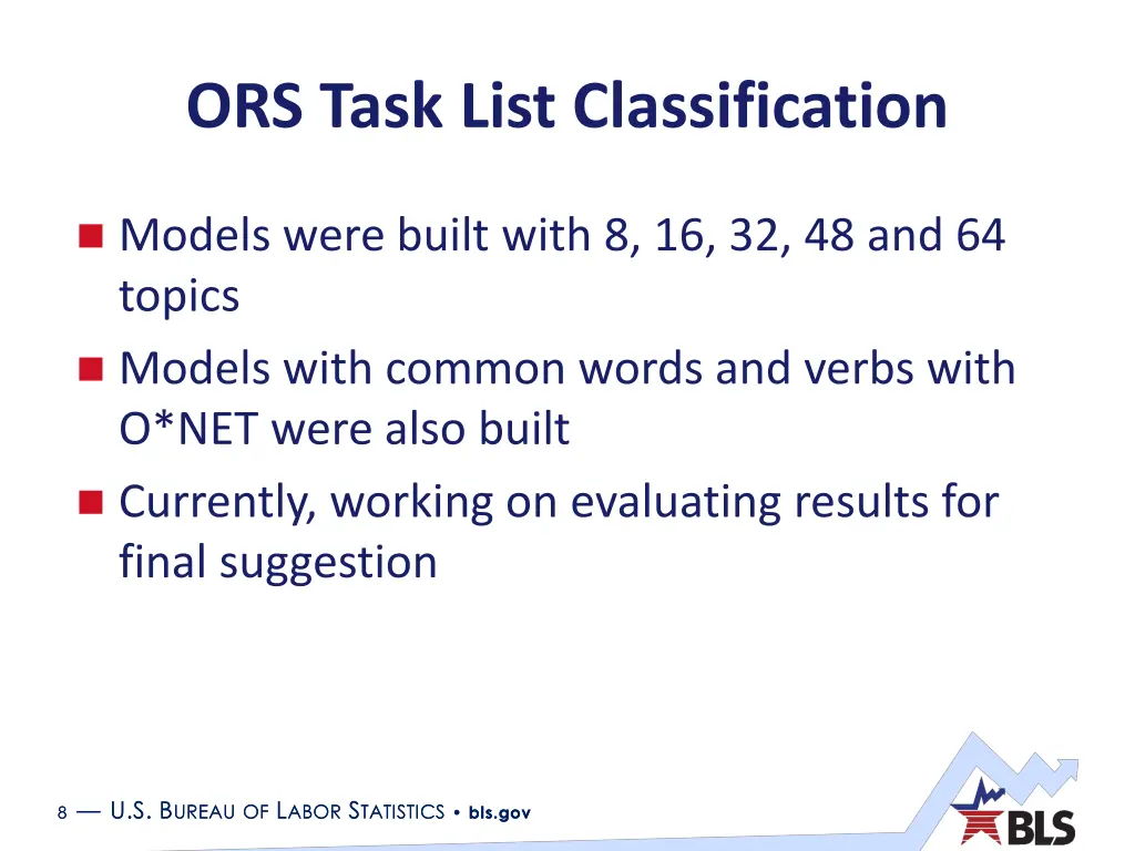 ors task list classification 2