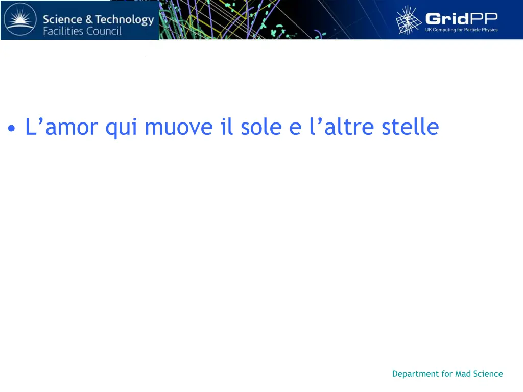 l amor qui muove il sole e l altre stelle