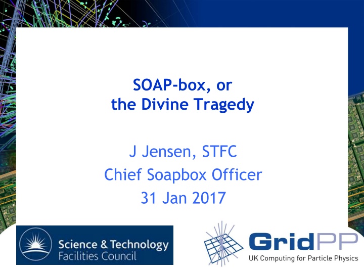 soap box or the divine tragedy