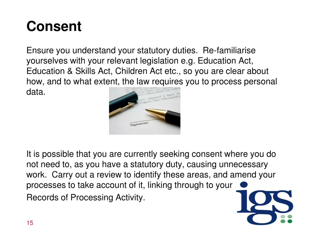 consent