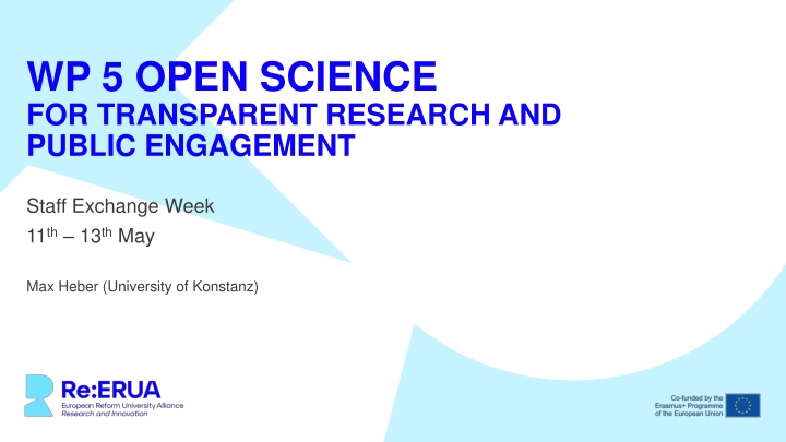 wp 5 open science for transparent research