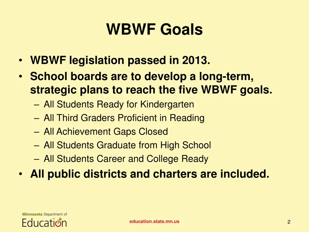 wbwf goals