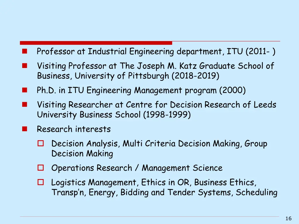 professor at industrial engineering department 1